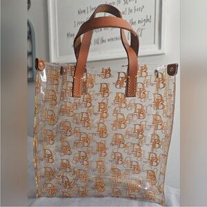 Dooney & Bourke Clear Logo Tote Bag